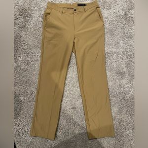 Men’s Dunning Everbest Khaki Stretch Performance Golf Pants
